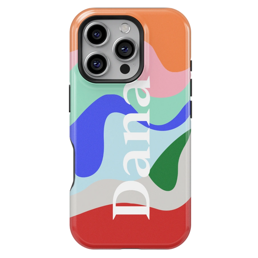 Flowing Color Personalized Phone Case