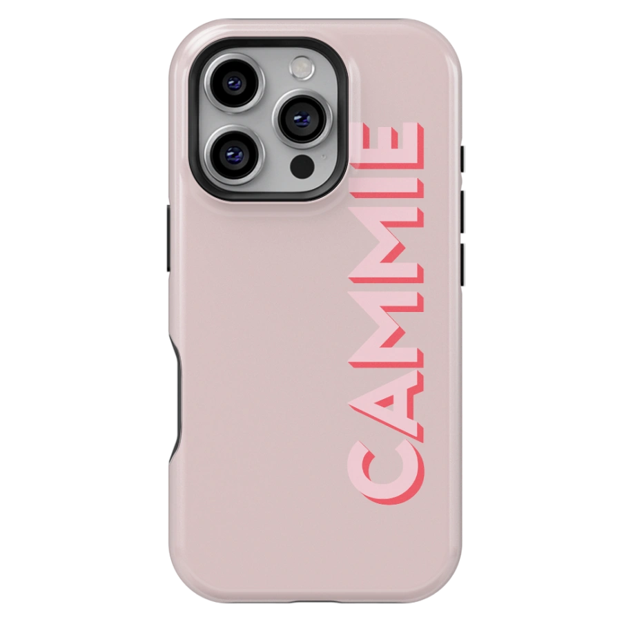 Personalized Name Monogram iPhone Case