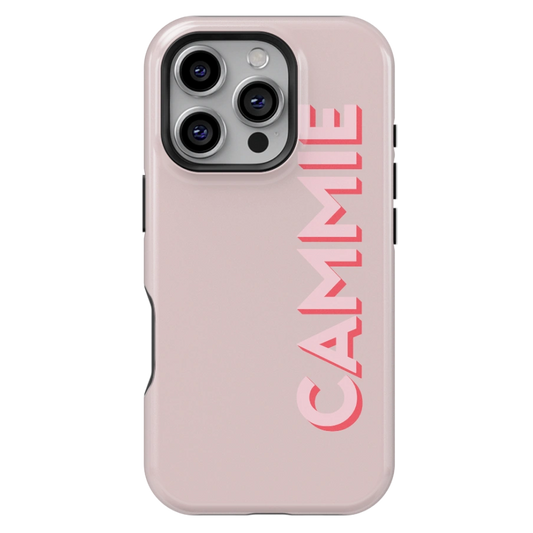 Personalized Name Monogram iPhone Case