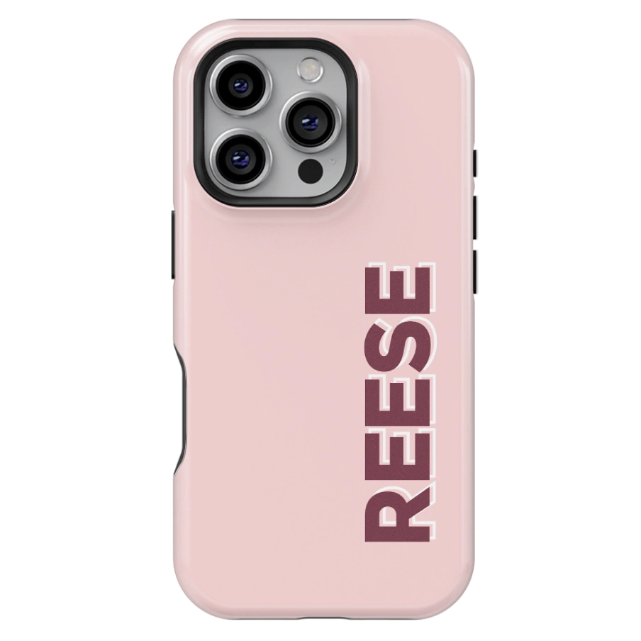 Personalized Initial iPhone Case