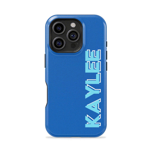 Personalized Initial iPhone Case - Custom Phone Cases - iPhone 16 Pro Max - Slim - inRipples