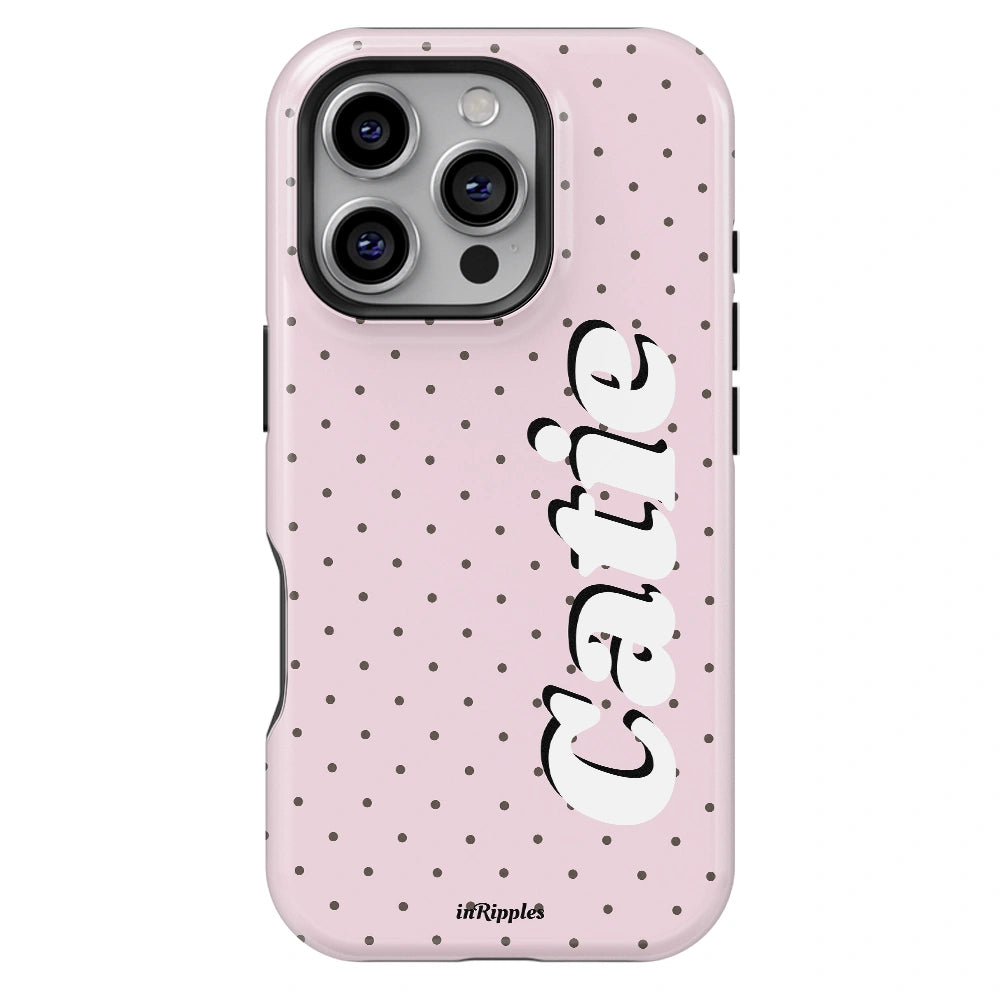 PolkaBabe Personalized Name iPhone Case