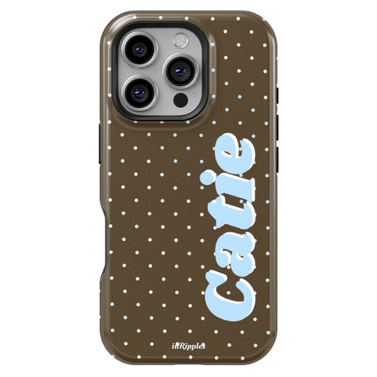 PolkaBabe Personalized Name iPhone Case