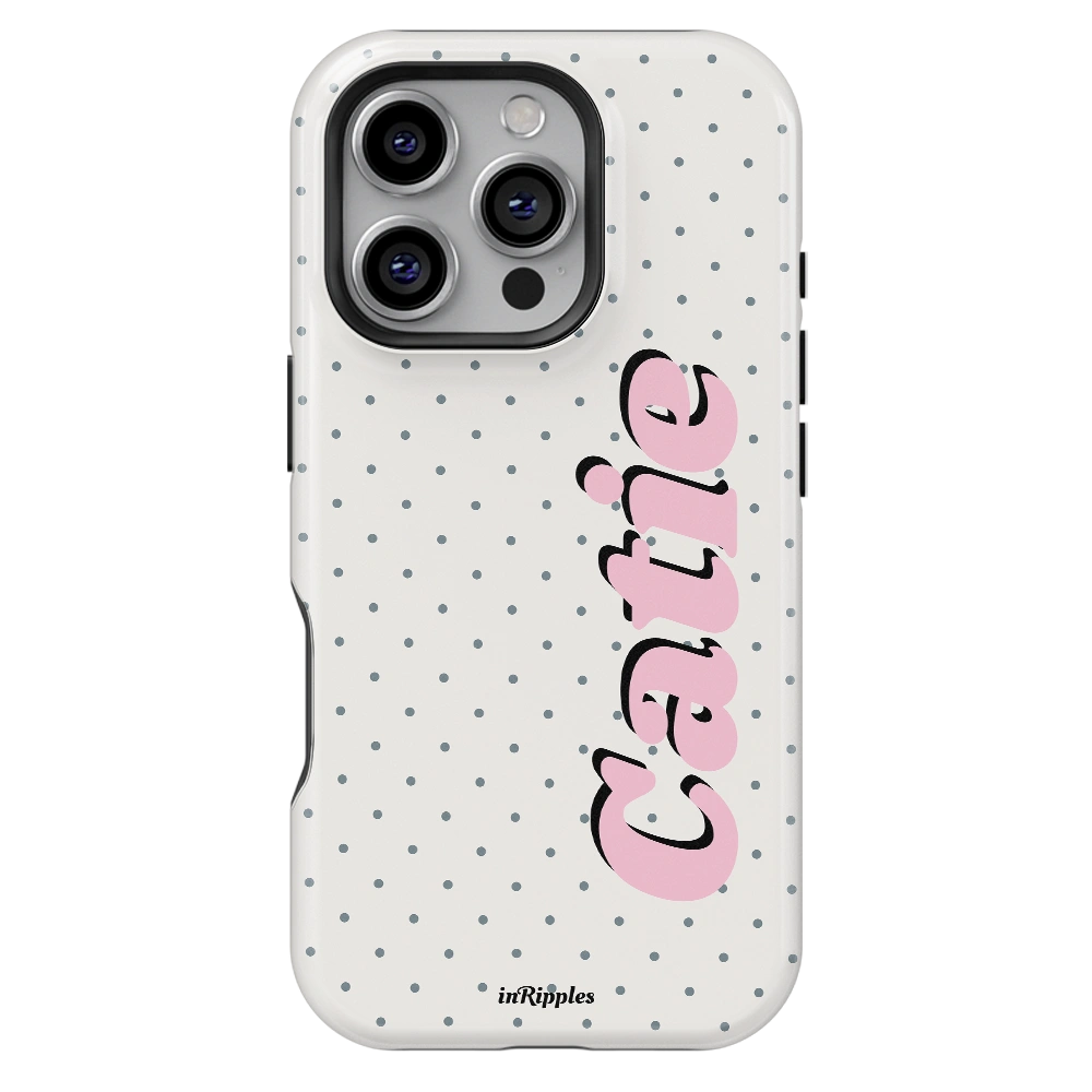 PolkaBabe Personalized Name iPhone Case