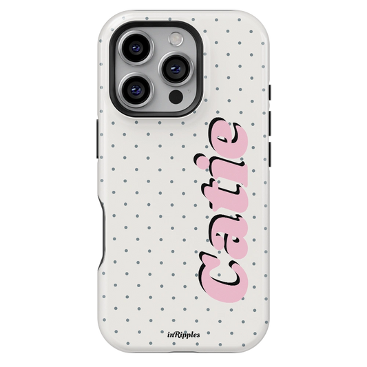 PolkaBabe Personalized Name iPhone Case