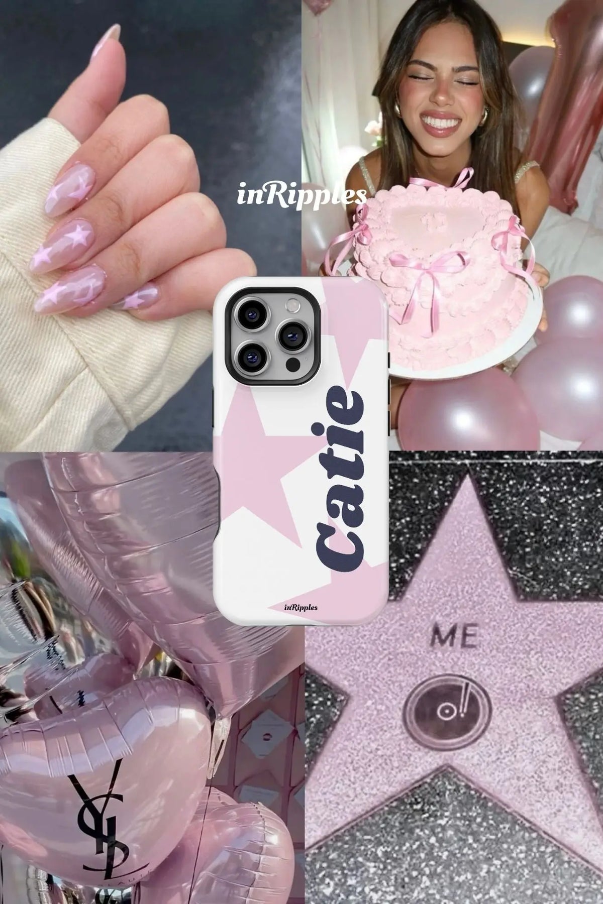 StarBloom Personalized Name iPhone Case