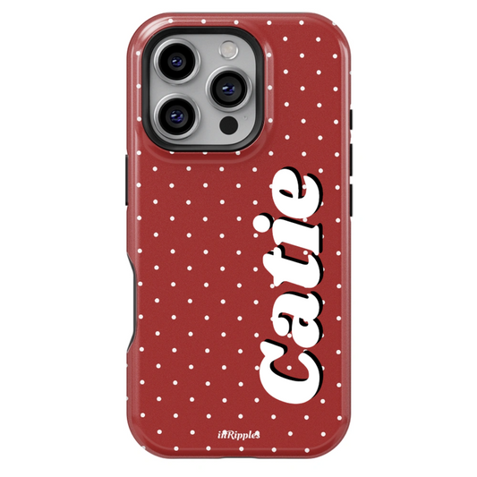PolkaBabe Personalized Name iPhone Case