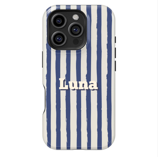 Tropic Line Personalized iPhone Case