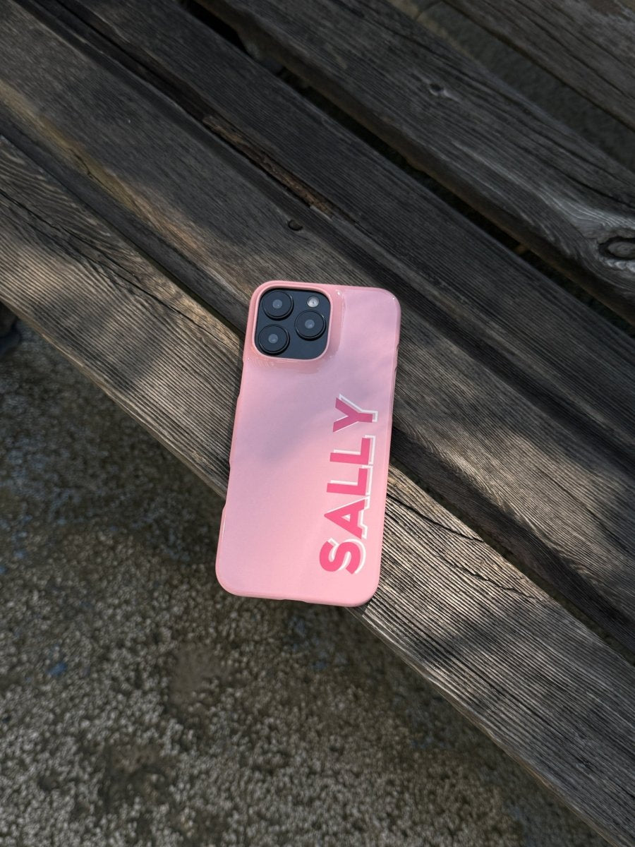 Personalized Initial iPhone Case - Custom Phone Cases - iPhone 16 Pro Max - Slim - inRipples