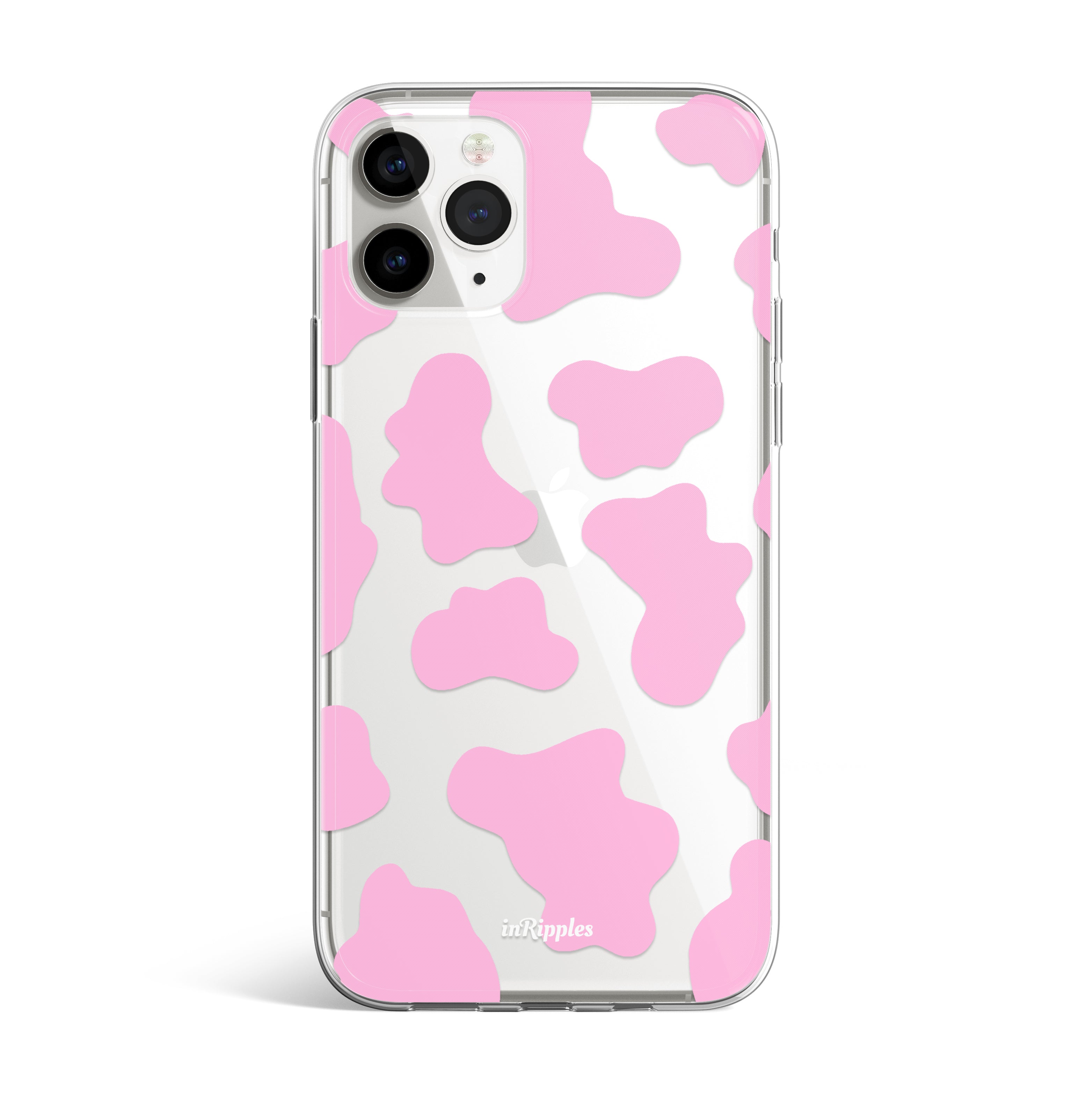 Rose Mooo iPhone Case Pink Clear Phone Case – inRipples