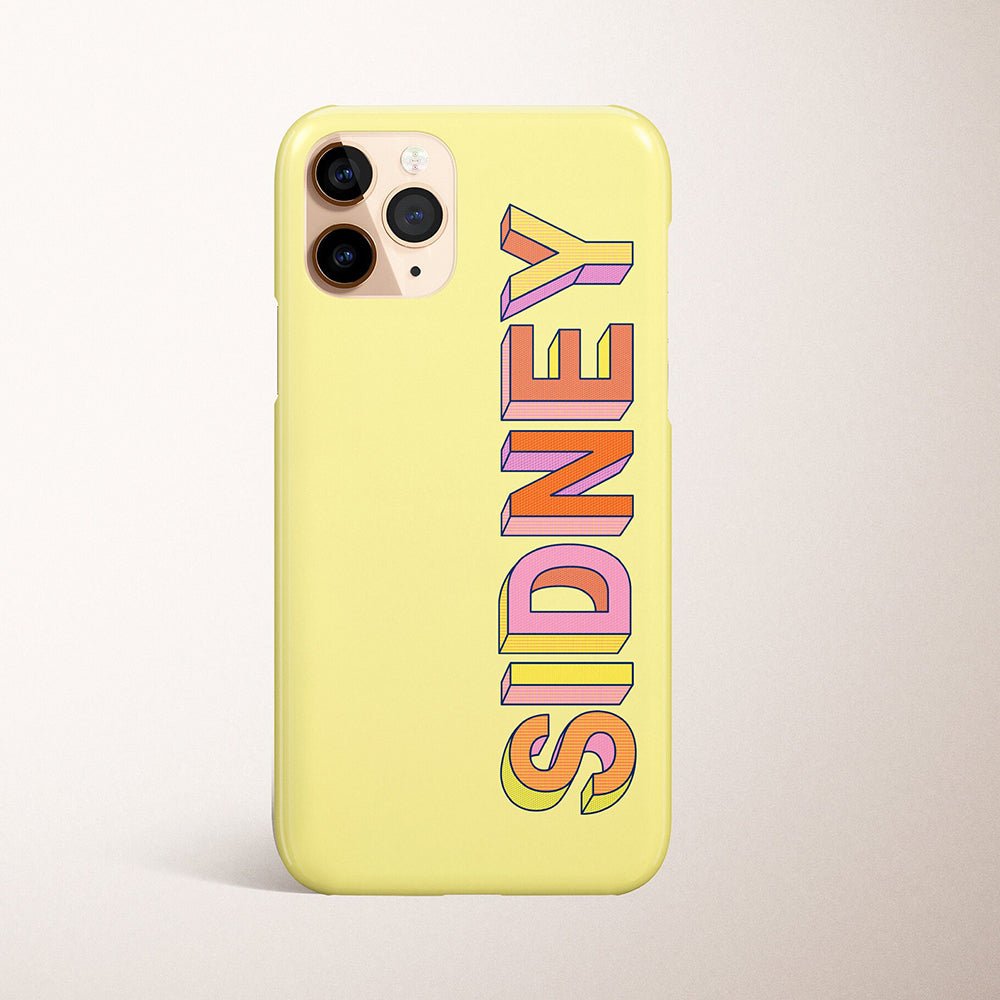 Cute Initials Personalized Monogram iPhone Case - Custom Phone Cases - iPhone 14 Pro - Slim - inRipples
