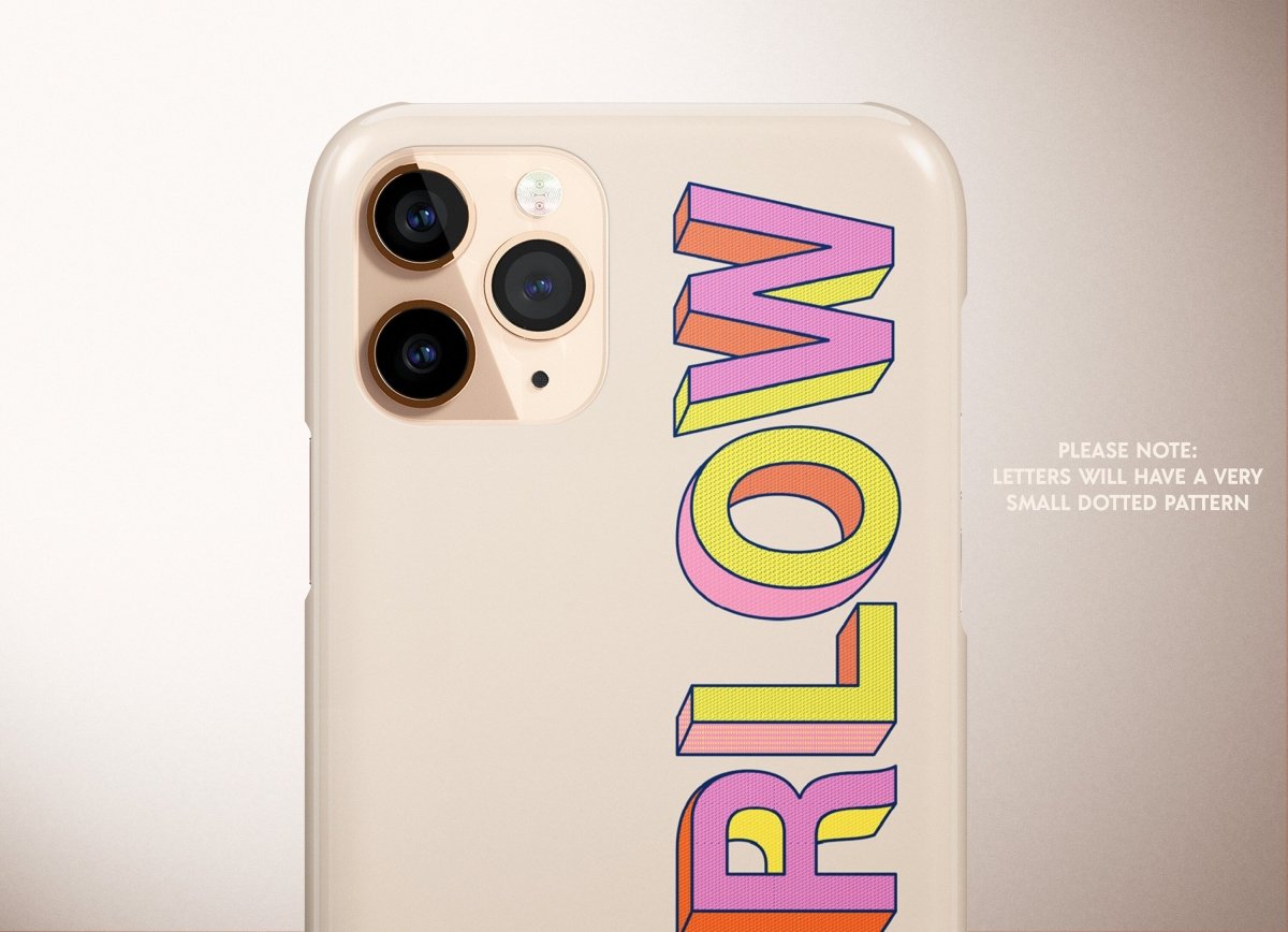 Cute Initials Personalized Monogram iPhone Case - Custom Phone Cases - iPhone 14 Pro - Slim - inRipples