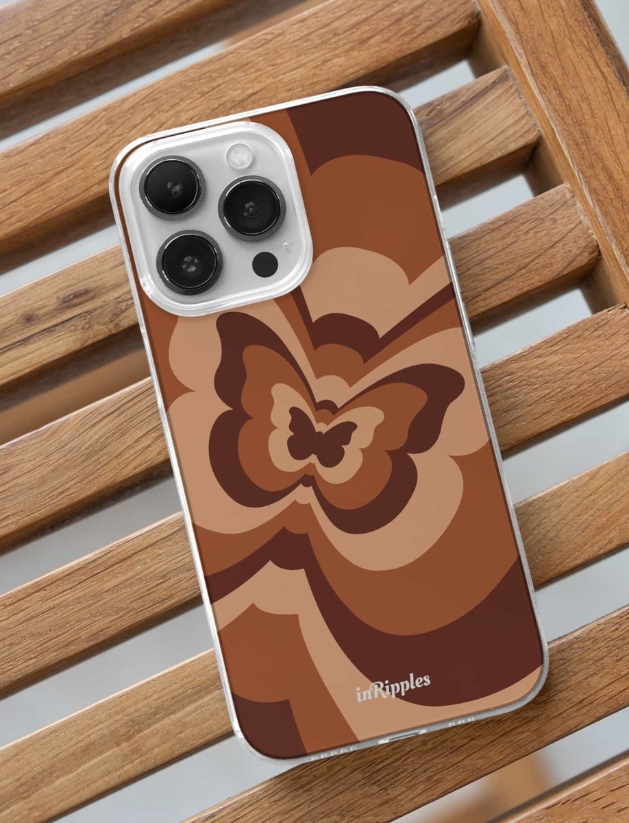Latte Butterfly iPhone Case - Mobile Phone Cases - iPhone 16 Pro Max - inRipples