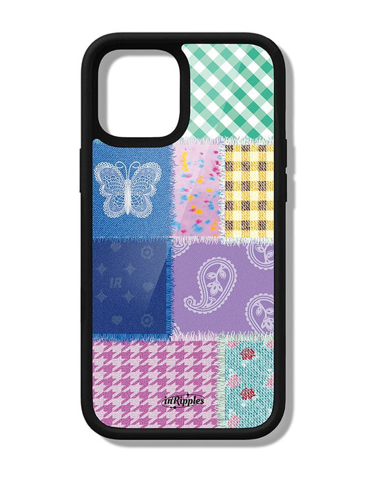 Patchwork Textile iPhone Case - Mobile Phone Cases - iPhone 16 Pro Max - inRipples