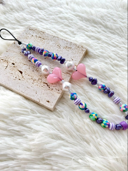 Pink Love Phone Charm - Mobile Phone Cases - inRipples