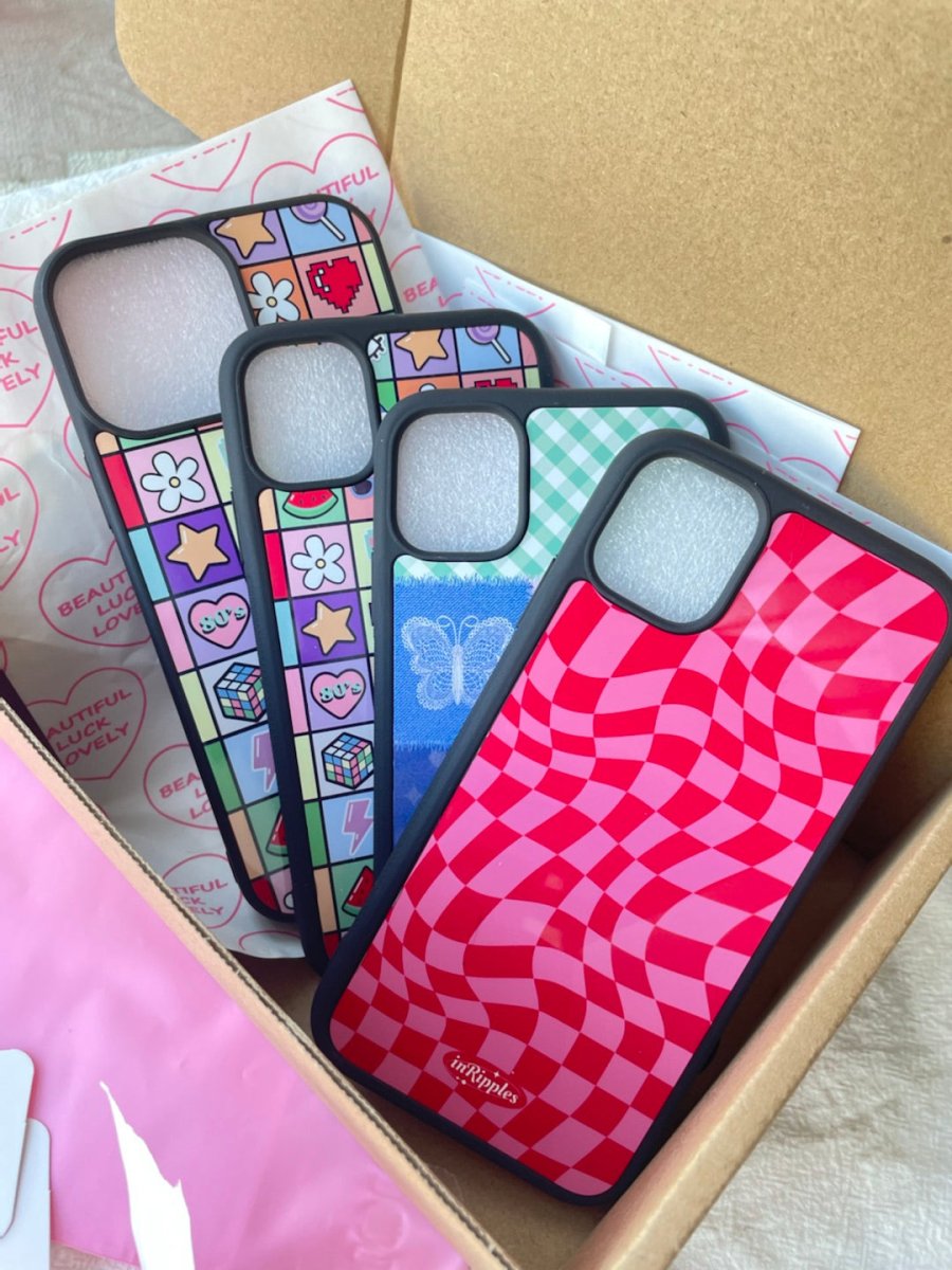 Rosie Check iPhone Case - Mobile Phone Cases - iPhone 16 Pro Max - inRipples