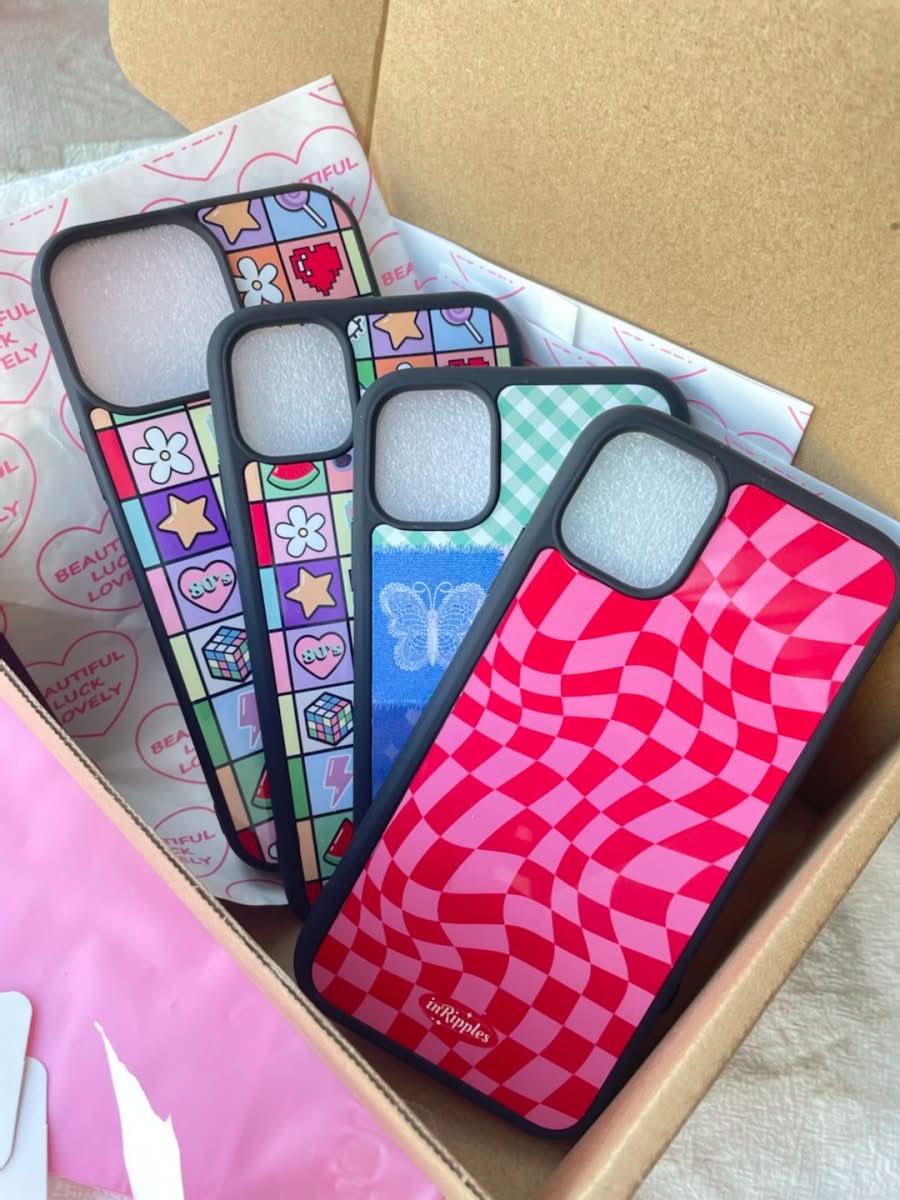 Rosie Check iPhone Case - Mobile Phone Cases - iPhone 16 Pro Max - inRipples