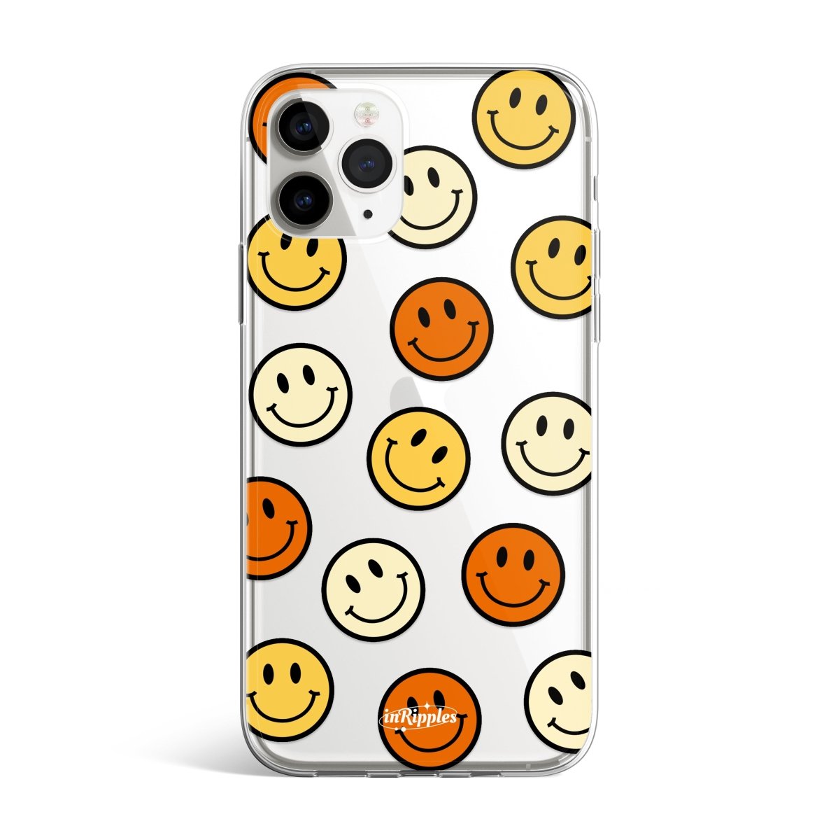Smile Face iPhone Case - Yellow - Mobile Phone Cases - iPhone 16 Pro Max - inRipples