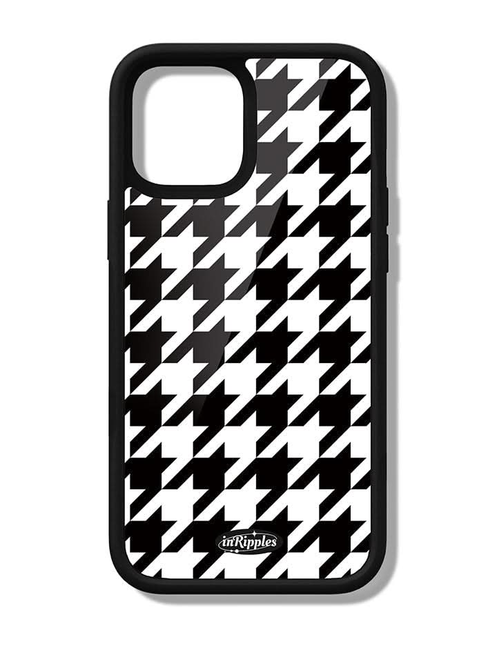 White Houndstooth iPhone Case - Mobile Phone Cases - iPhone 16 Pro Max - inRipples