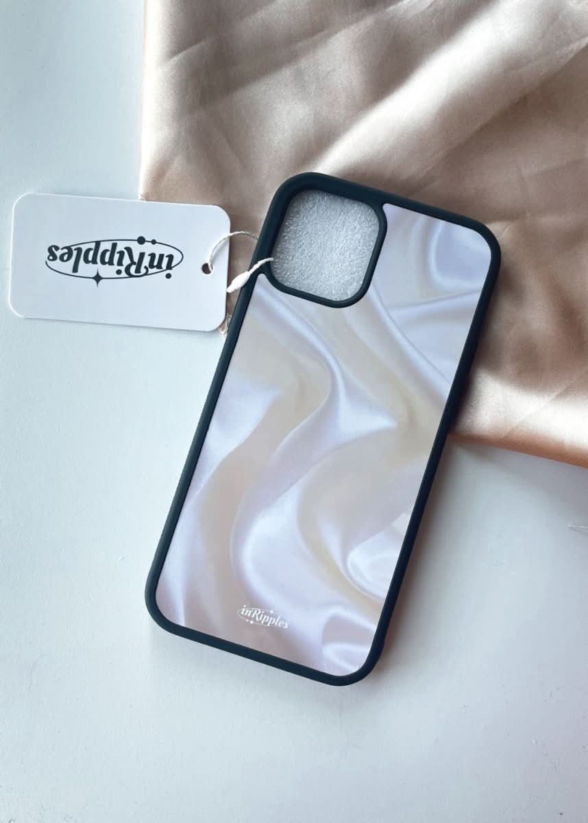White Silk iPhone Case - Mobile Phone Cases - iPhone 16 Pro Max - inRipples