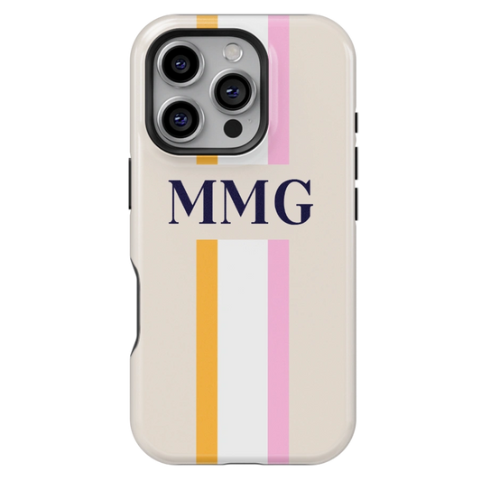 Stripe Personalized iPhone Case