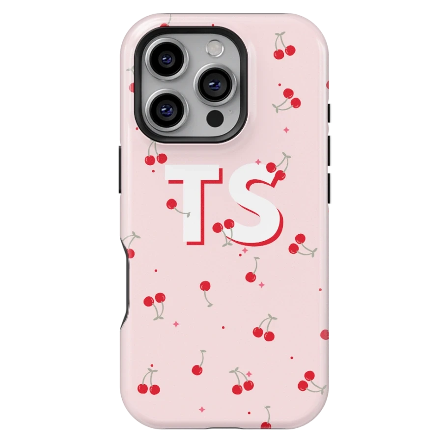 Cherry Pop Personalized iPhone Case - inRipples