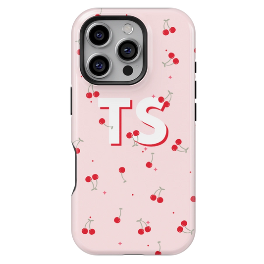 Cherry Pop Personalized iPhone Case