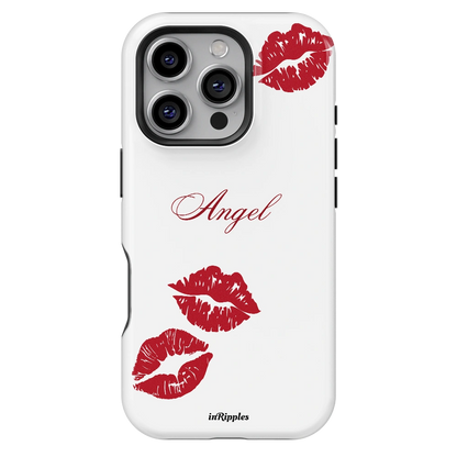 Kiss Kiss Personalized Name iPhone Case