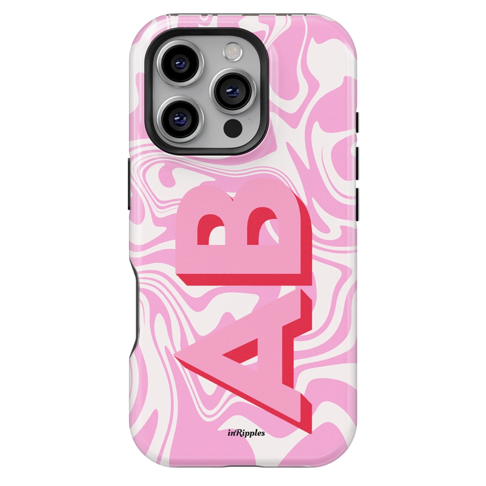 LiquidSwirl Personalized iPhone Case