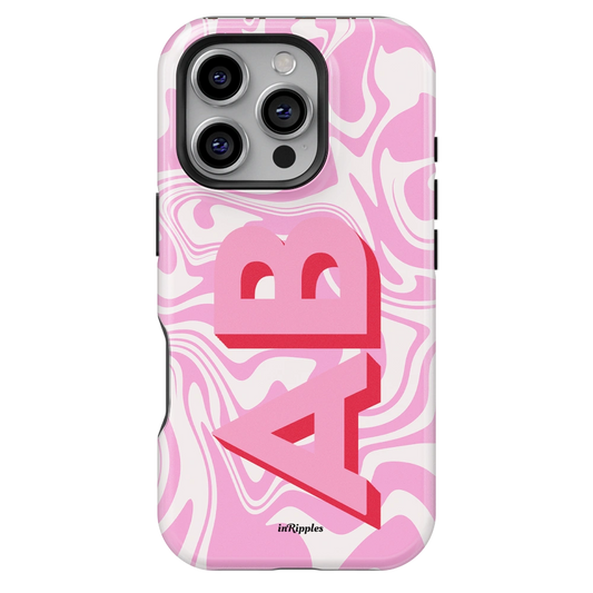 LiquidSwirl Personalized iPhone Case