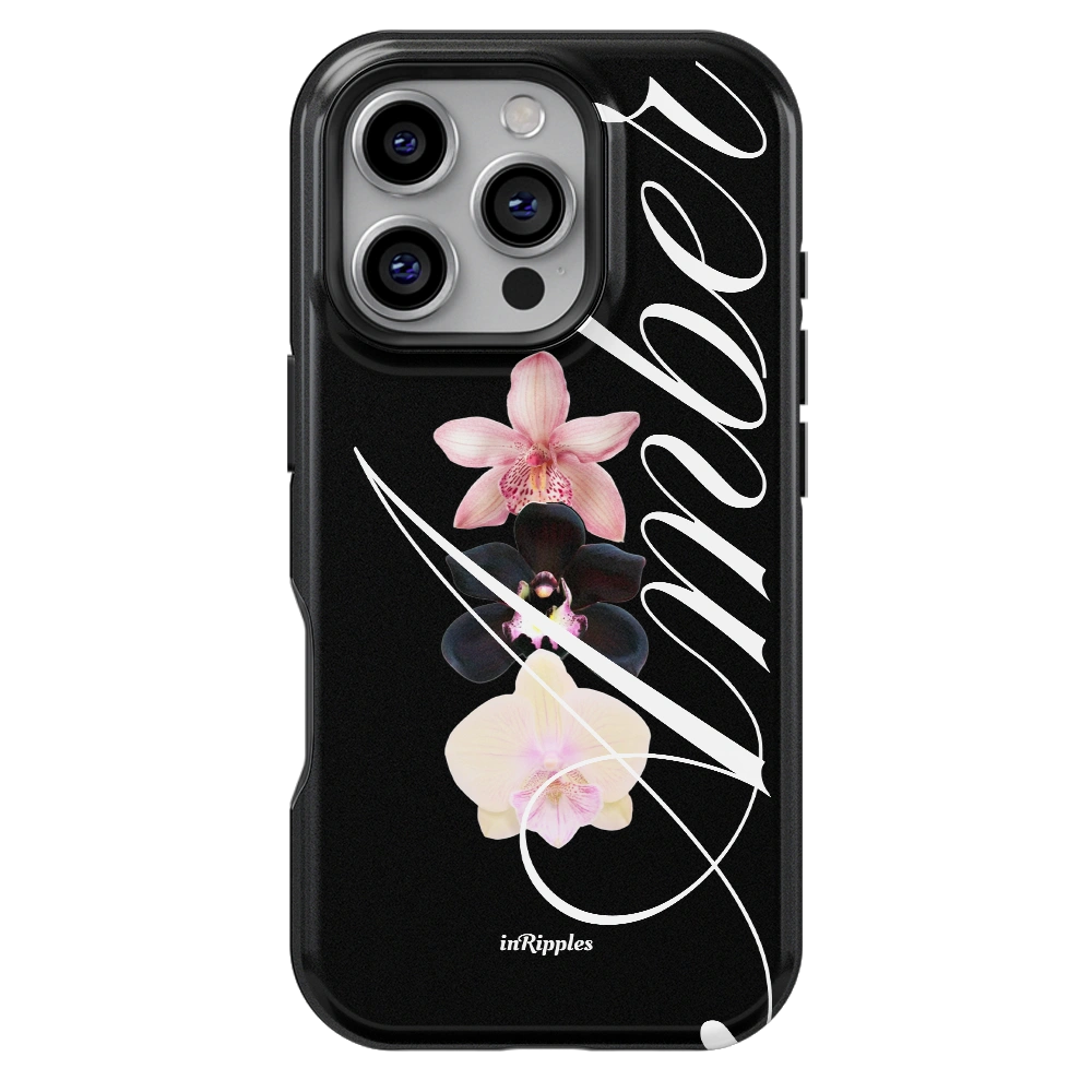 Noir Muse Personalized iPhone Case