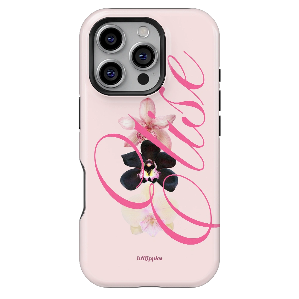 Blush Muse Personalized iPhone Case