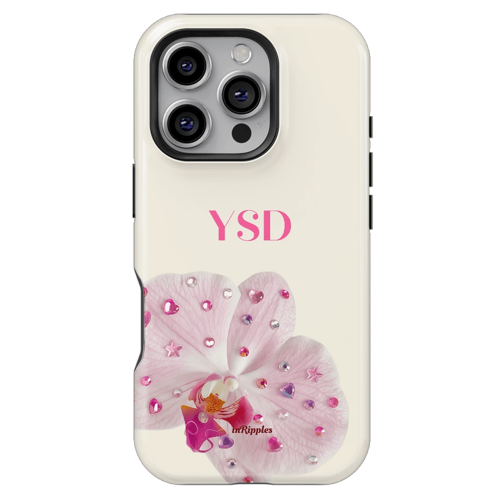 GEMMA FLORA | Personalized Initial iPhone Case