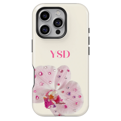 GEMMA FLORA | Personalized Initial iPhone Case