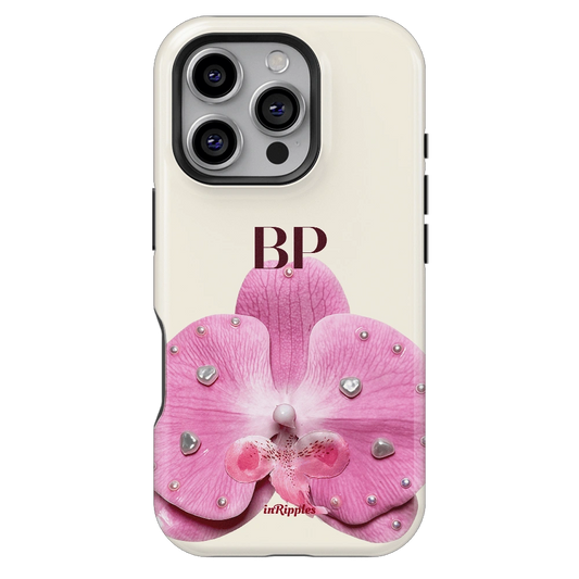 VELIA ORCHID | Personalized Name iPhone Case