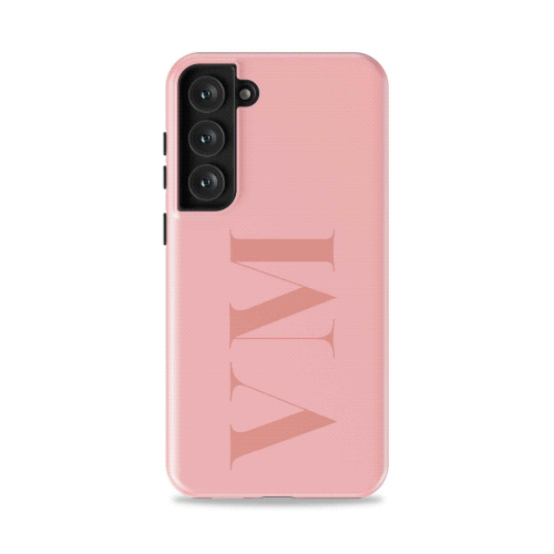 Large Initials Personalized Monogram Samsung Case - Custom Phone Cases - Slim - Galaxy S25 - inRipples
