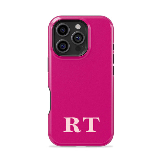 Pink Blush Personalized Custom Name iPhone Case