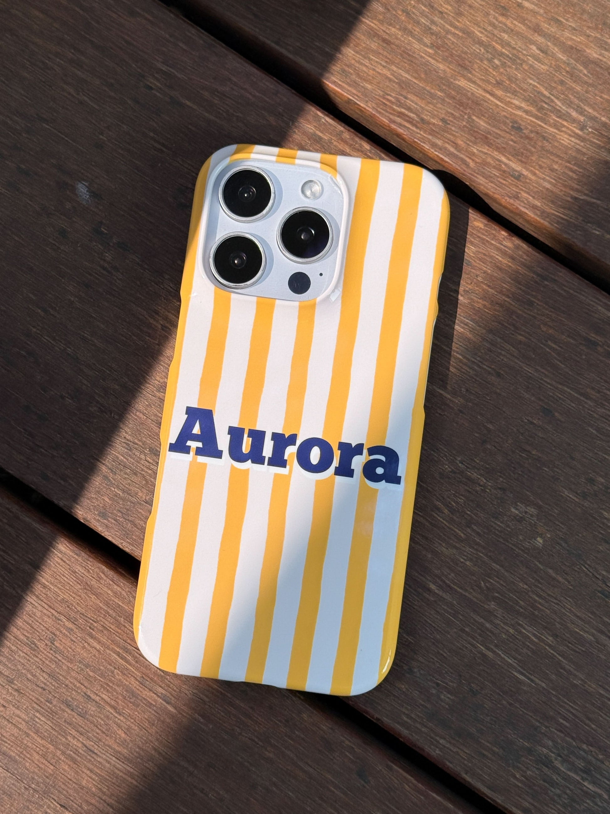 Tropic Line Personalized iPhone Case - inRipples