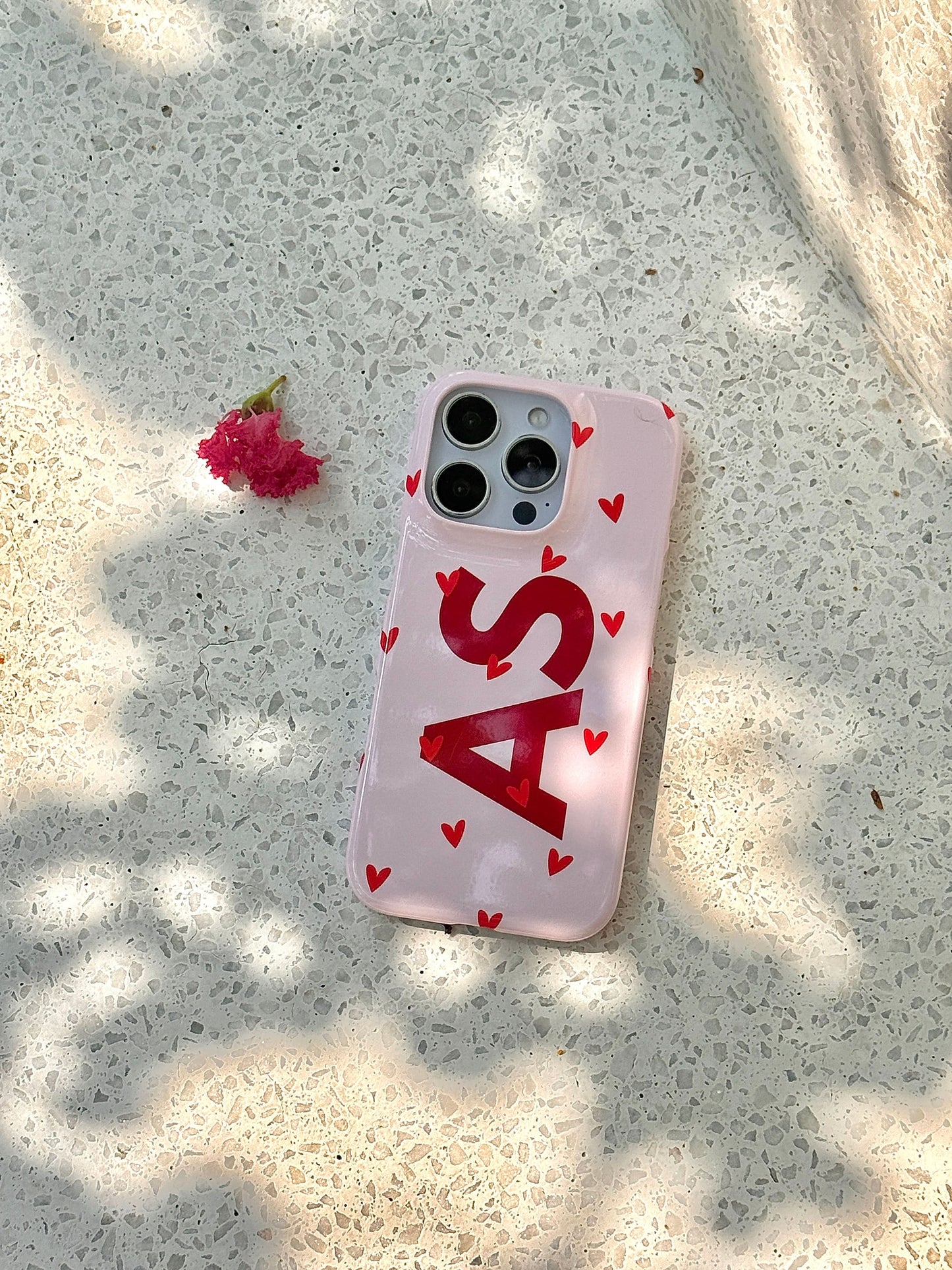 Heart Bubbles Personalized iPhone Case - inRipples