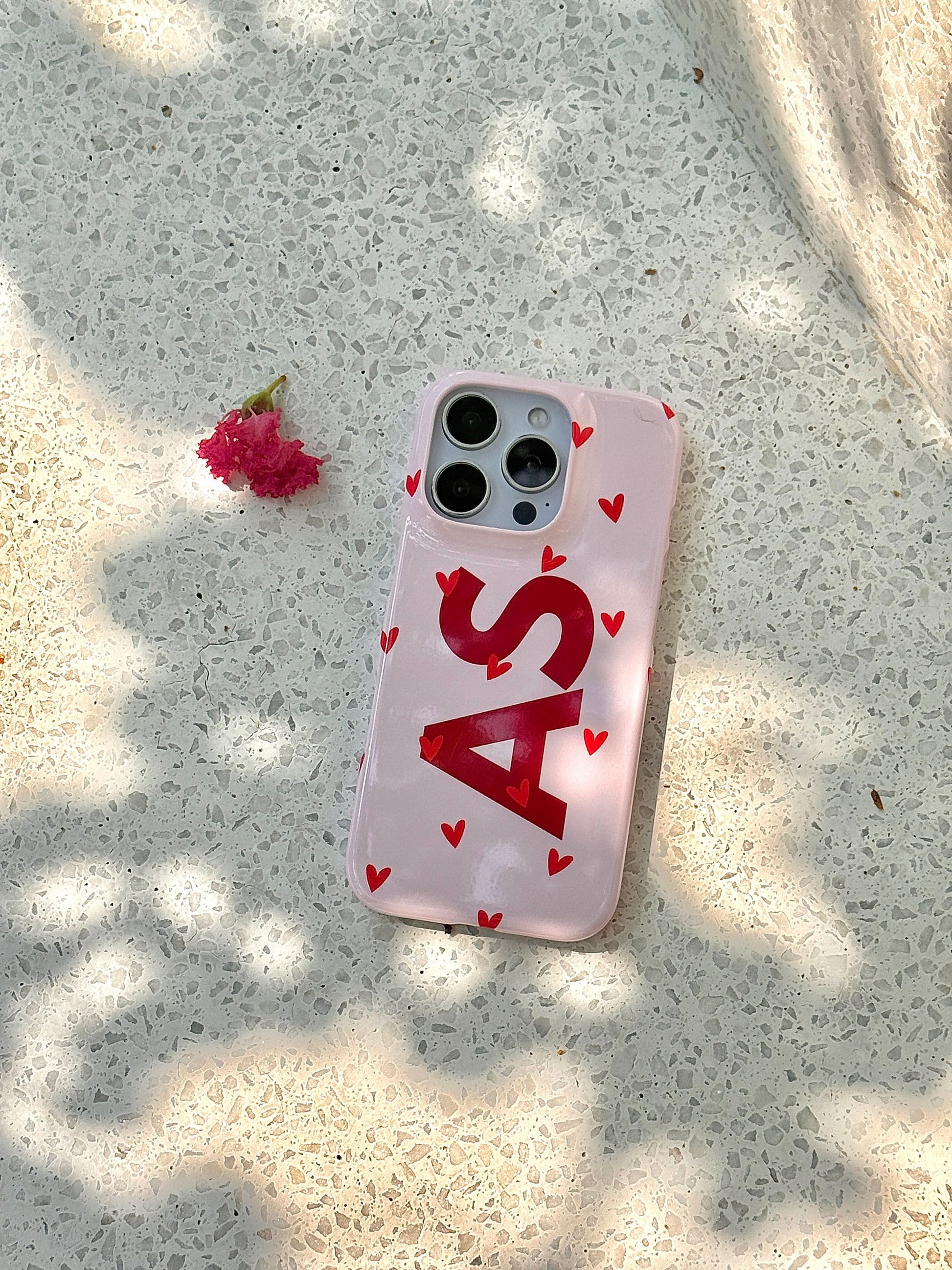 Heart Bubbles Personalized iPhone Case - inRipples