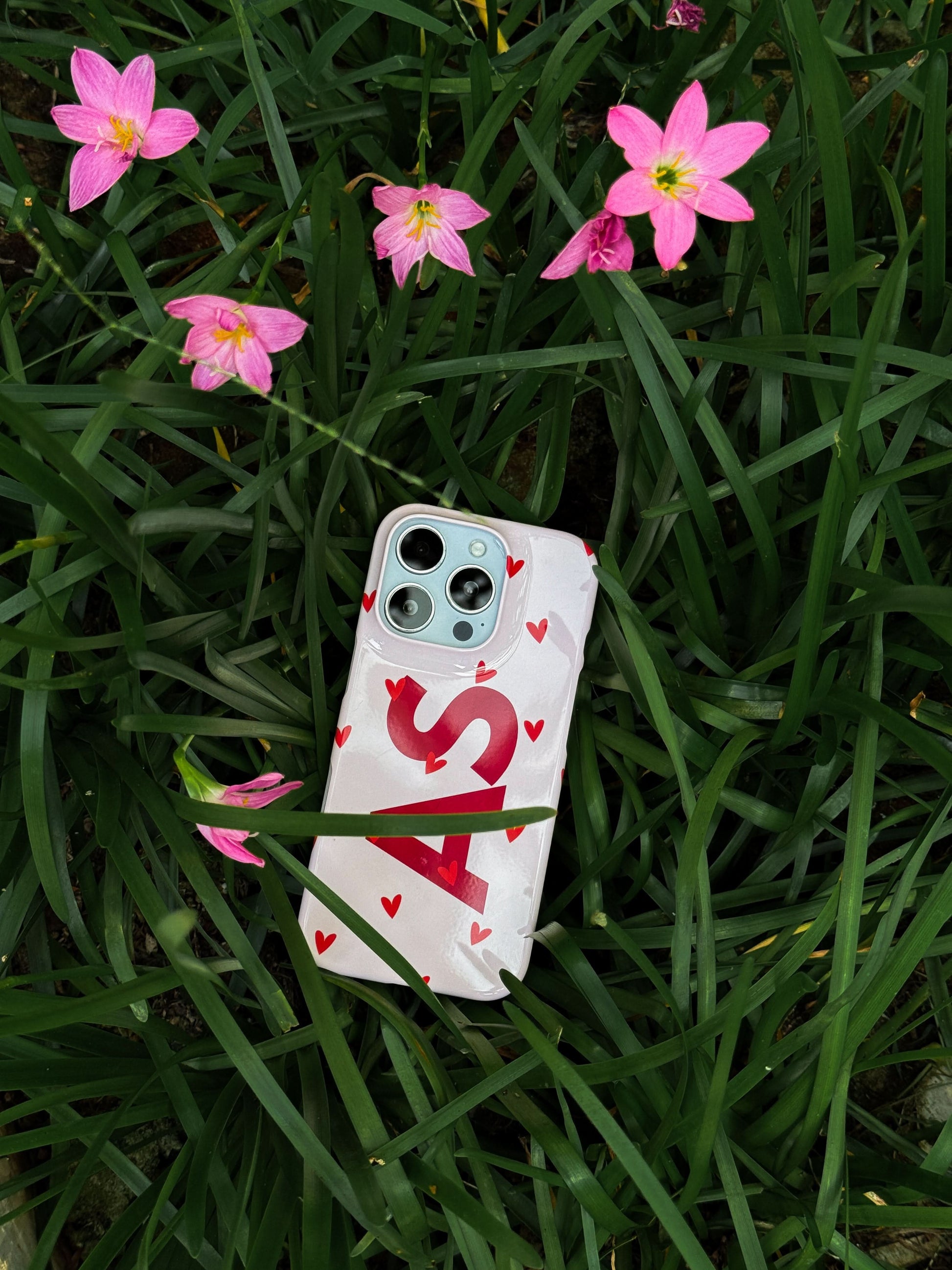 Heart Bubbles Personalized iPhone Case - inRipples