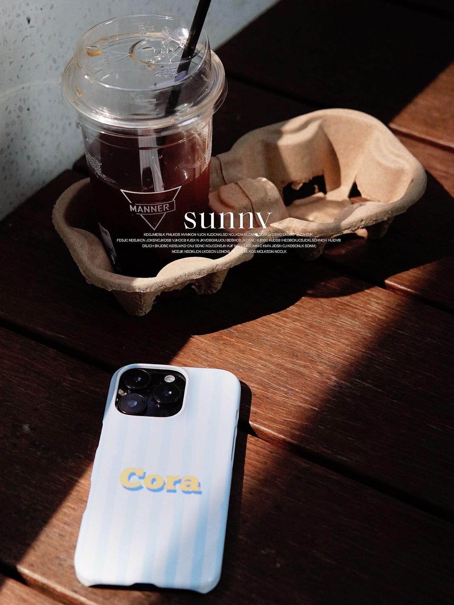 Tropic Line Personalized iPhone Case - inRipples