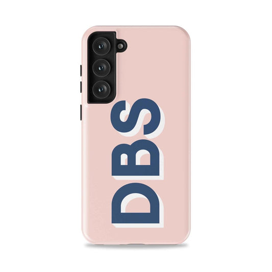 Big Initials Personalized Monogram Samsung Case - Custom Phone Cases - Slim - Galaxy S25 - inRipples