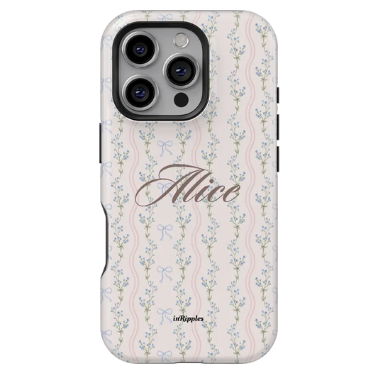 Blush Garden Personalized iPhone Case-Custom Phone Cases-inRipples
