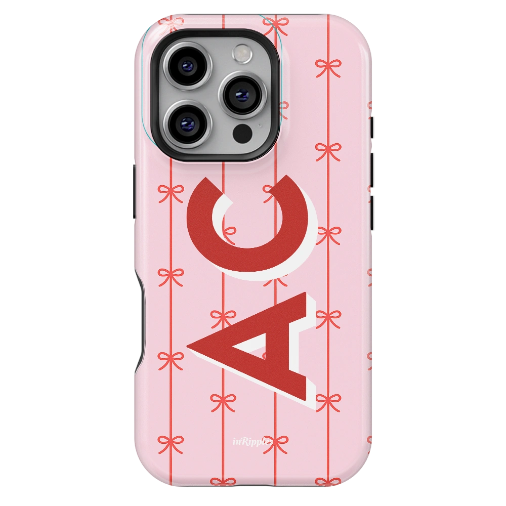 BowBliss Personalized Name iPhone Case - inRipples