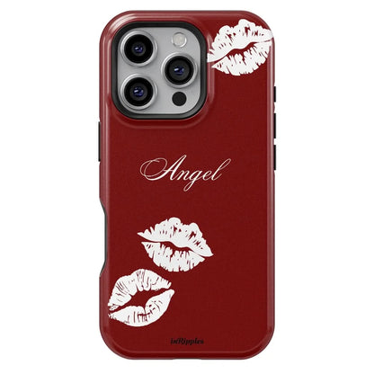 Kiss Kiss Personalized Name iPhone Case - inRipples