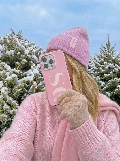 Large Initials Personalized Monogram iPhone Case-Custom Phone Cases-inRipples