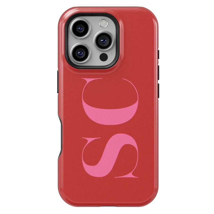 Large Initials Personalized Monogram iPhone Case - inRipples