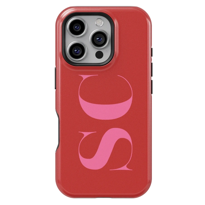 Large Initials Personalized Monogram iPhone Case - inRipples