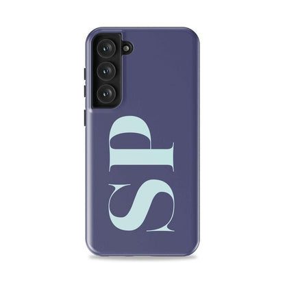 Large Initials Personalized Monogram Samsung Case - Custom Phone Cases - Slim - Galaxy S25 - inRipples